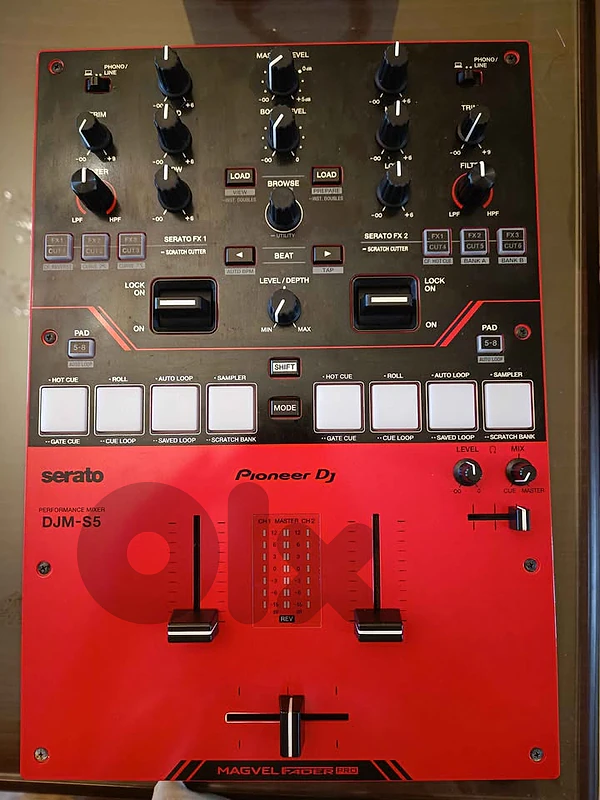 Pioneer DJ DJM-S5 Mixer for Serato DJ & Rekordbox