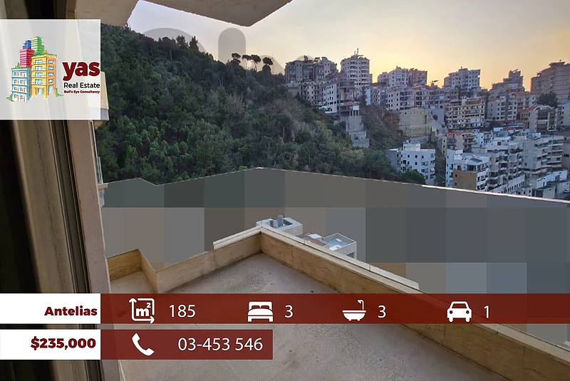Antelias 185m2 | New Flat | Open View | Calm Area | Catch | OH
