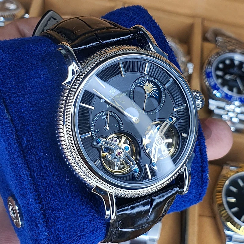 Patek philippe double tourbillon replica