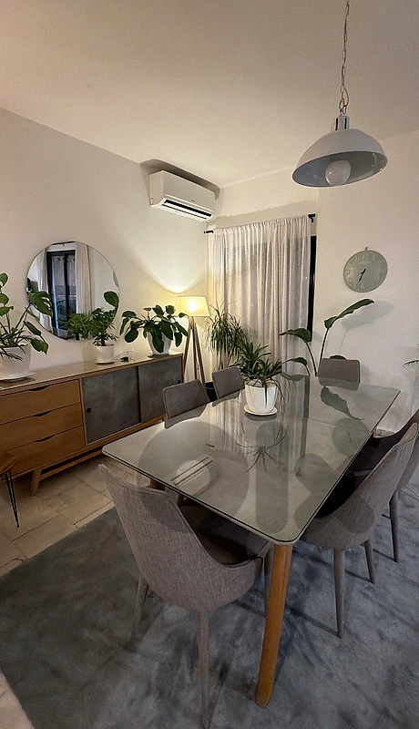 Mobili Top Extendable Dining Table Set