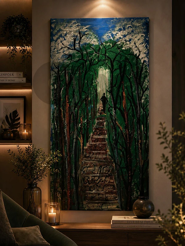 رسم زيتي