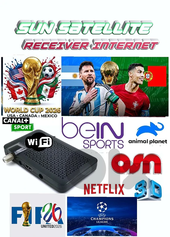 DIGITAL SATELLITE RECEIVER ZR-  رسفير يعمل على إنترنت بدون صحن ستلايت