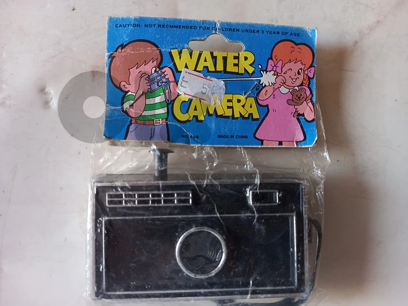 Vintage Water Camera Toy 1980s Trick Squirt