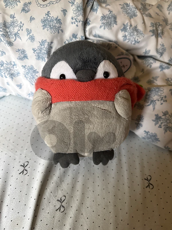 penguin plushie
