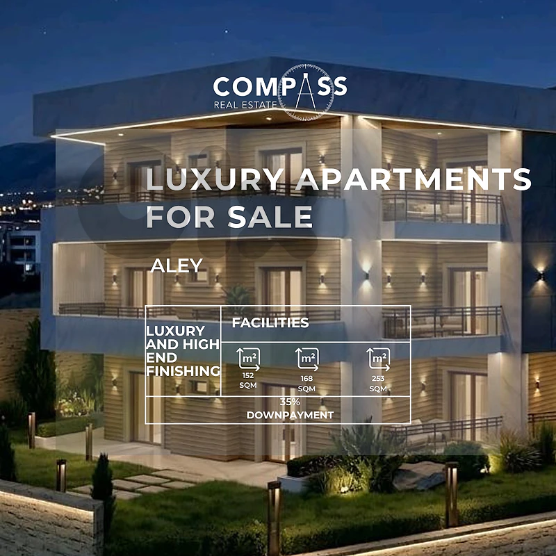 Apartments for sale in Aley still under construction