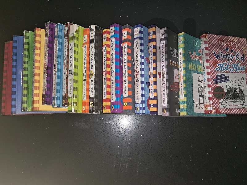 diary of a wimpy kid books