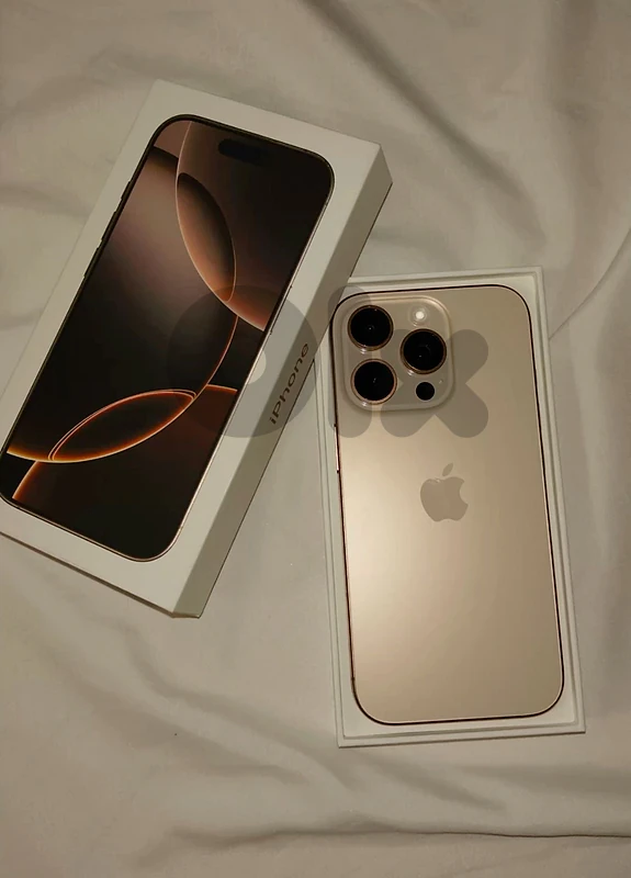 iphone 16 pro max (gold)