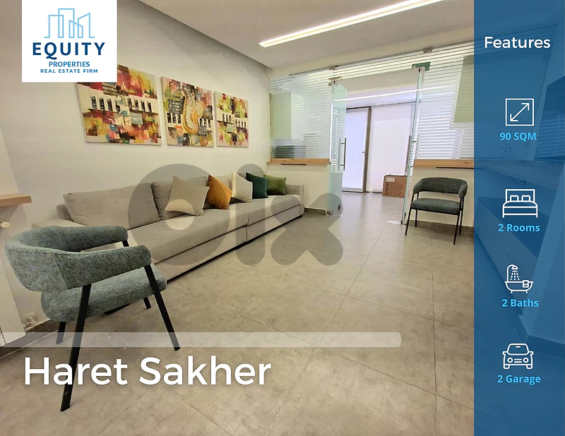 Furnished 90 SQM Apartment For Rent In Haret Sakher #HS50994