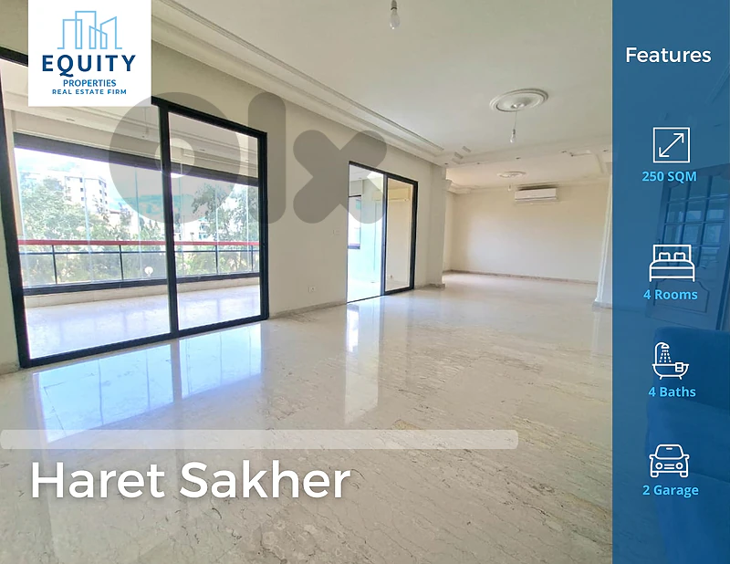 250 SQM Apartment For Rent In Haret Sakher شقة للإيجار #HS51094