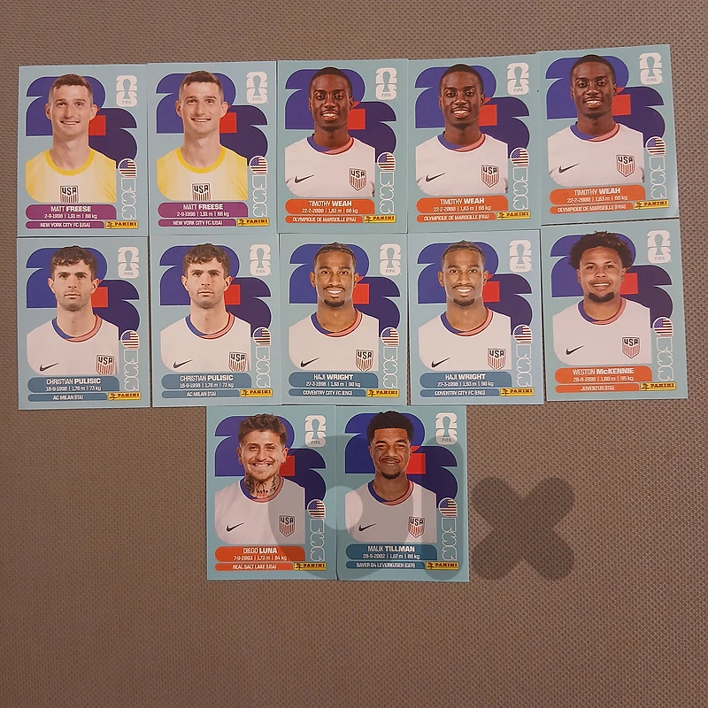 Panini world cup 2026 cards USA