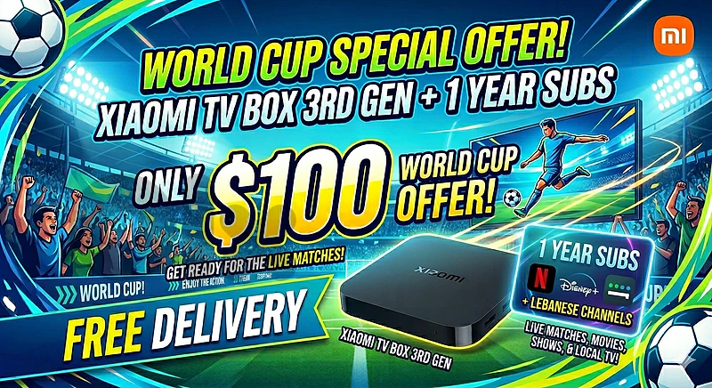 Xiaomi TV Box 3rd Gen + 1-Year Premium Subscription – Only $100!