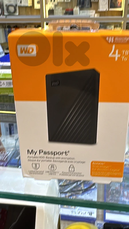 Western Digit My Passport hard disk 4tb