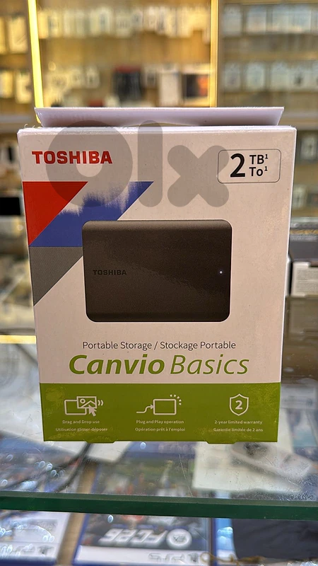 Toshiba canvio basics hard disk 2tb