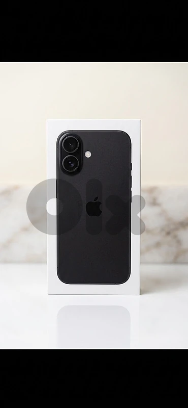 iPhone 16 Black (256G)/ آيفون 16 أسود 256 جيجا نظيف جداً