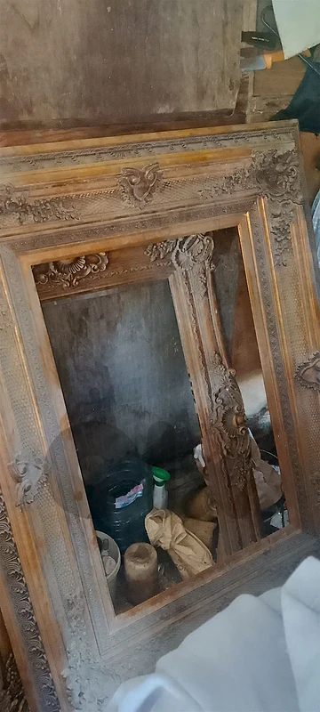 برواز مراية كمودينا 3دروج لوحة رسم للبيع