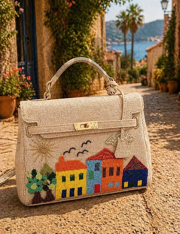 handmade bag - branded