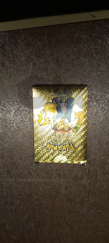 Gold pokemon cards