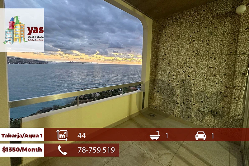 Tabarja/Aqua1 44m2 | Rent | Chalet | Well Maintained | RA/IV