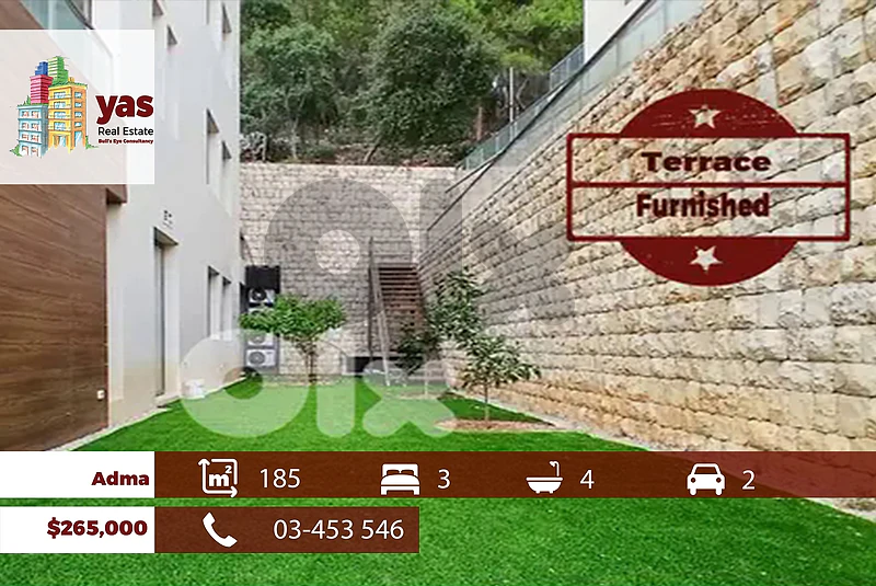 Adma/Admir 185m2 | Furnished | Gated Community | Partial View | IV