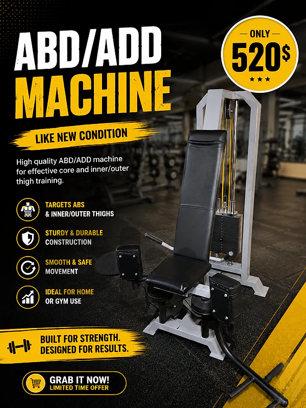 Abd/add machine like new