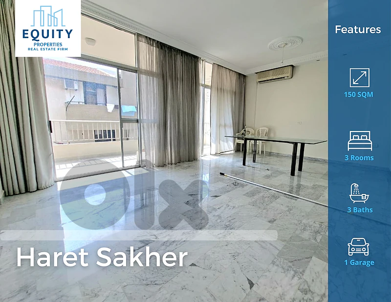 150 SQM Apartment For Rent In Haret Sakher شقة للإيجار #HS51294