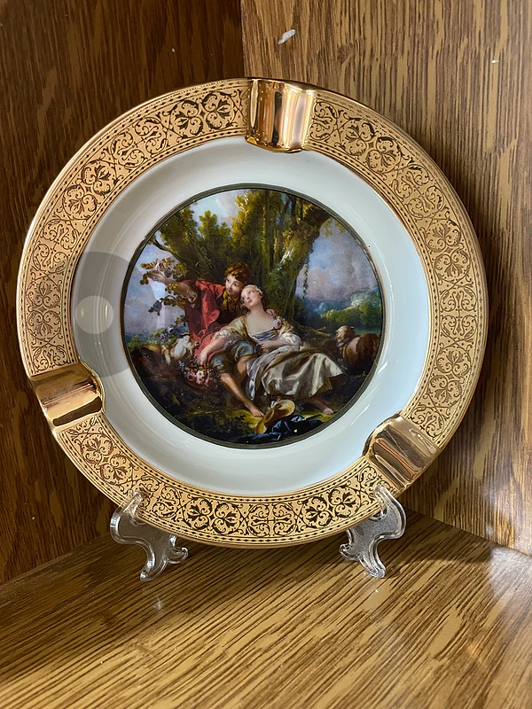 endrier de Collection Prestige de Limoges - Or Fin 22K - Vintage FR