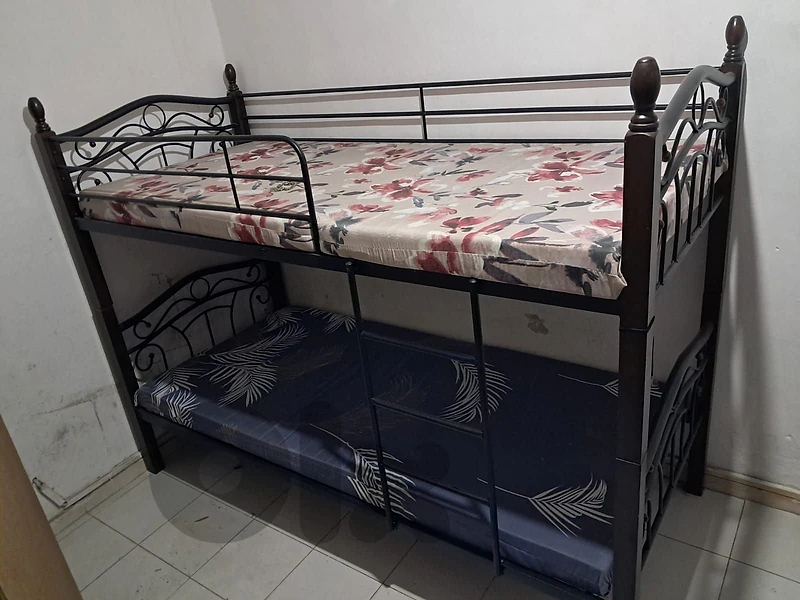 clean bed
