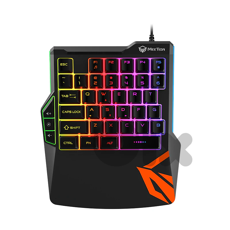 Meetion Led Rainbow Backlight Keyboard KB015