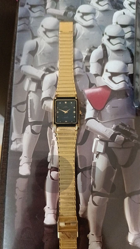 sanmarco quartz watch 22k gold electroplated