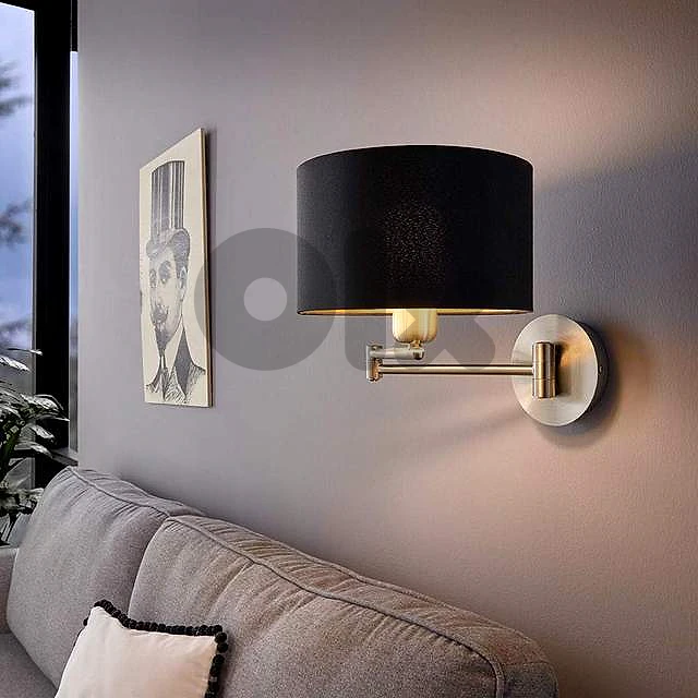 EGLO Adjustable Bedside Wall Lamp – Flexible Reach & Soft Glow