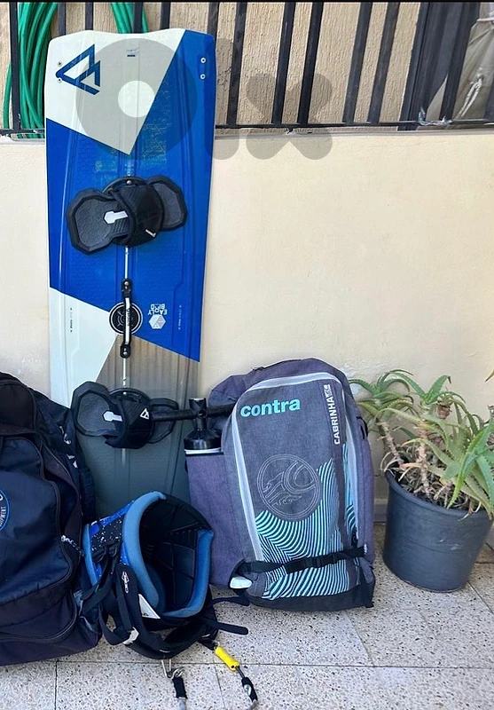 Kitesurf Complete Set Cabrinha Contra 17m for Sale