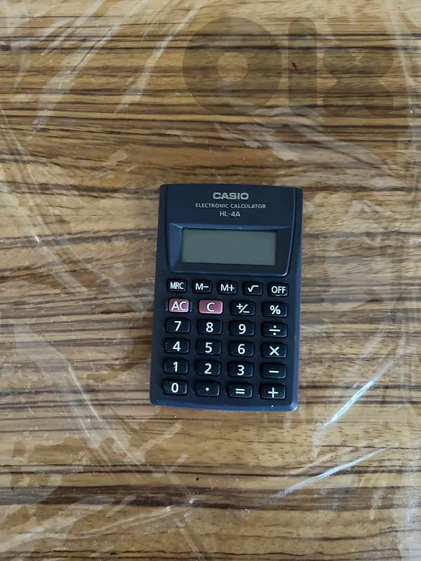 Casio HL-4A Pocket-Sized Electronic Calculator