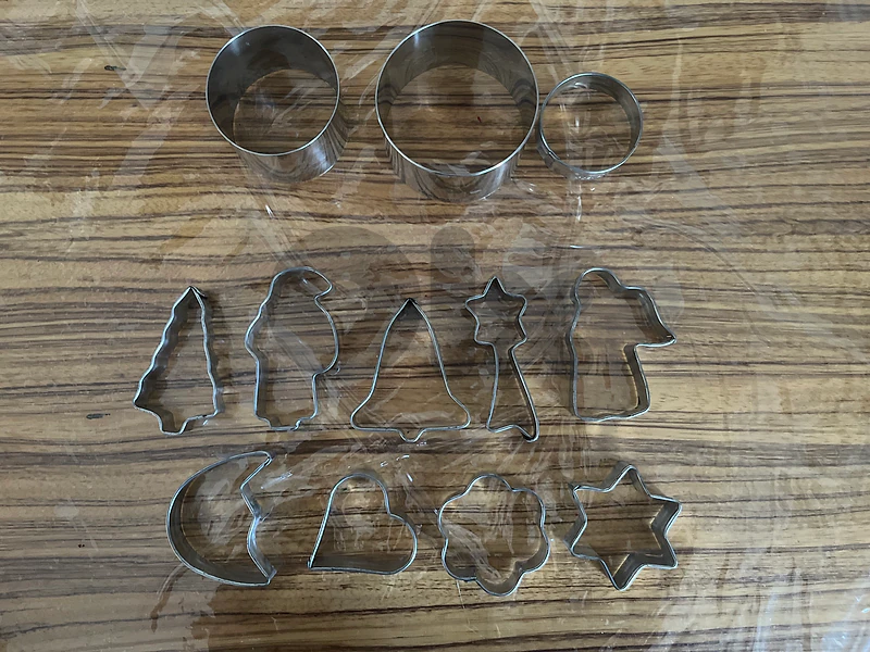 Premium 12-Piece Stainless Steel Cookie Cutter & Pastry Set