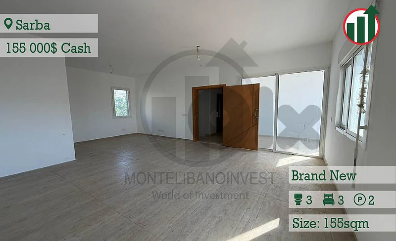 Brand New Apartment for Sale in Sarba !!
