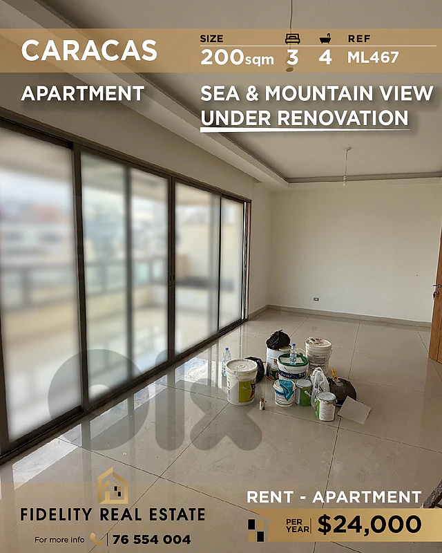 Apartment for rent in Caracas ML467 شقة  للإيجار في كراكاس