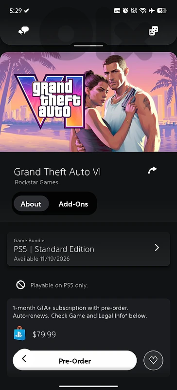 gta vi (6) preorder