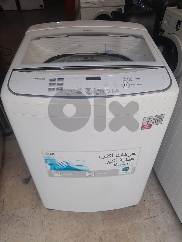 غساله الجي 15 كيلو انفرتر شبه جديده