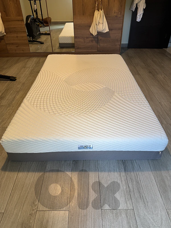 Bed & Bed Silver Single bed Mattress 120x200cm