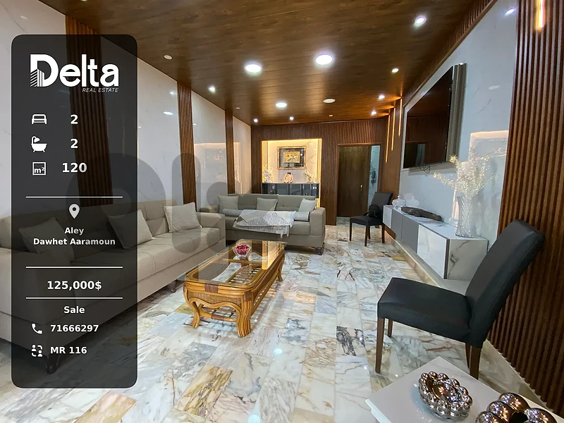 Apartment for Sale in Dawhet Aaramoun,Aley