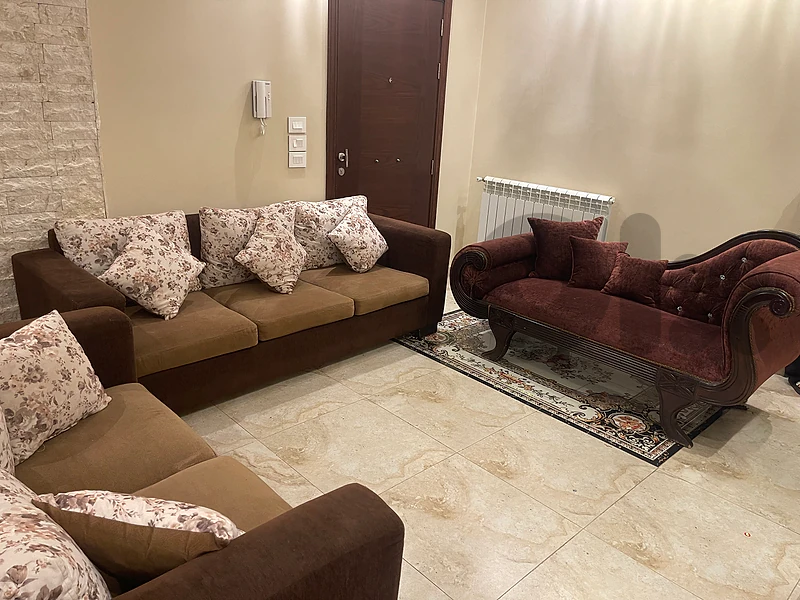brown living room