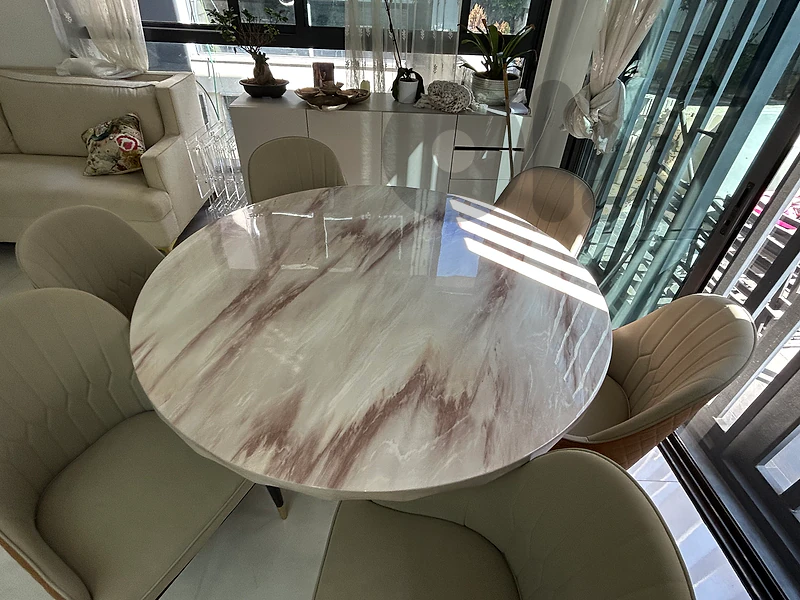 marble dining table
