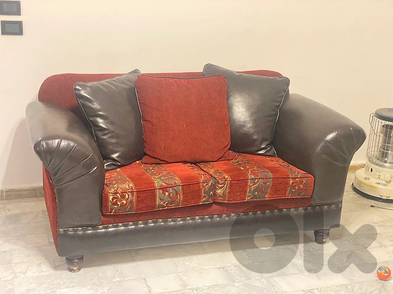 Beautiful Sofas صالون جلد وقماش رائع جدا