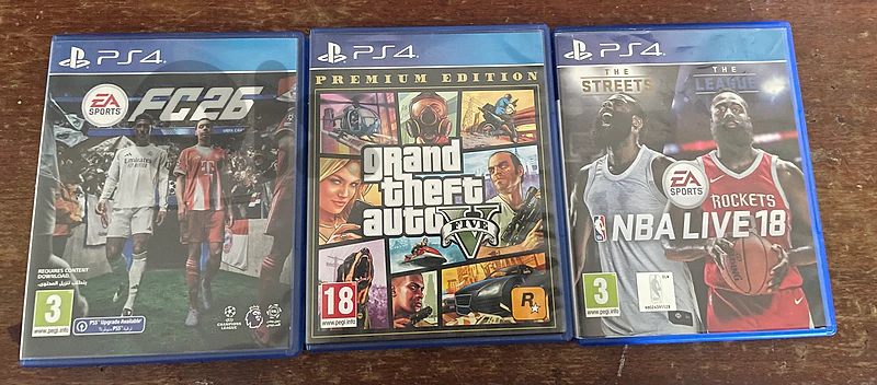 FC26 GTA V NBA Live 18