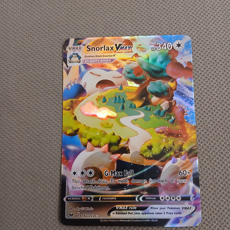 Snorlax VMAX limited edition ultra rare