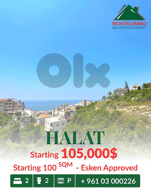 Apartment For Sale in Halat حالات with Sea View "Esken Approve