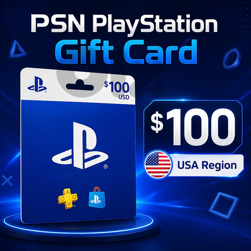 PSN PlayStation Gift Card $100 United States Region