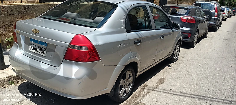 Chevrolet Aveo 2008 sedan