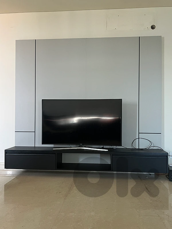 Tv Unit with led lighting