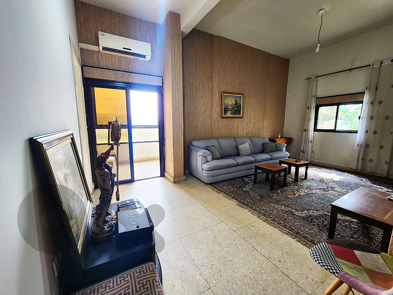 130 SQM Semi-Furnished Apartment in Baabdat, Metn with a Mountain View