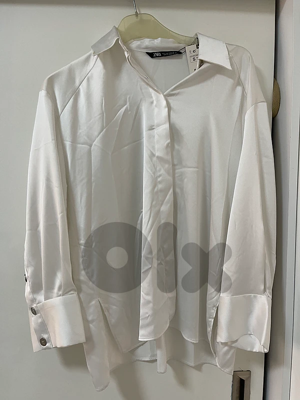 White Silk Shirt